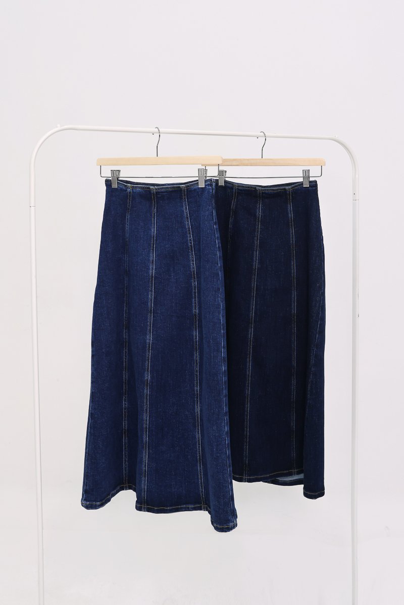 Navy blue hotsell petite maxi skirt