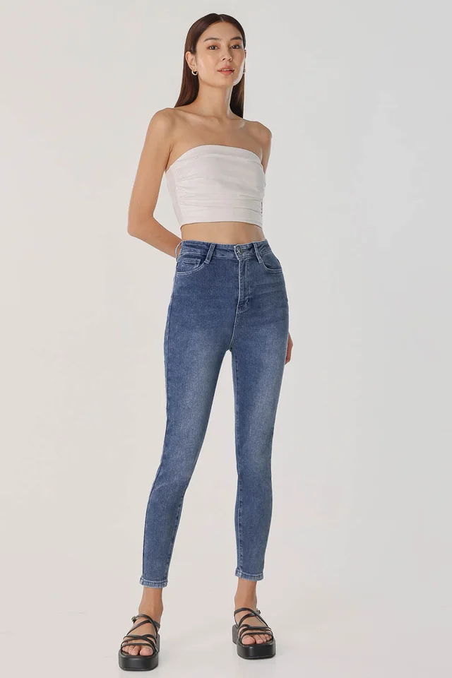 SPICE GIRL SKINNY JEANS - REGULAR (DARK WASHED)