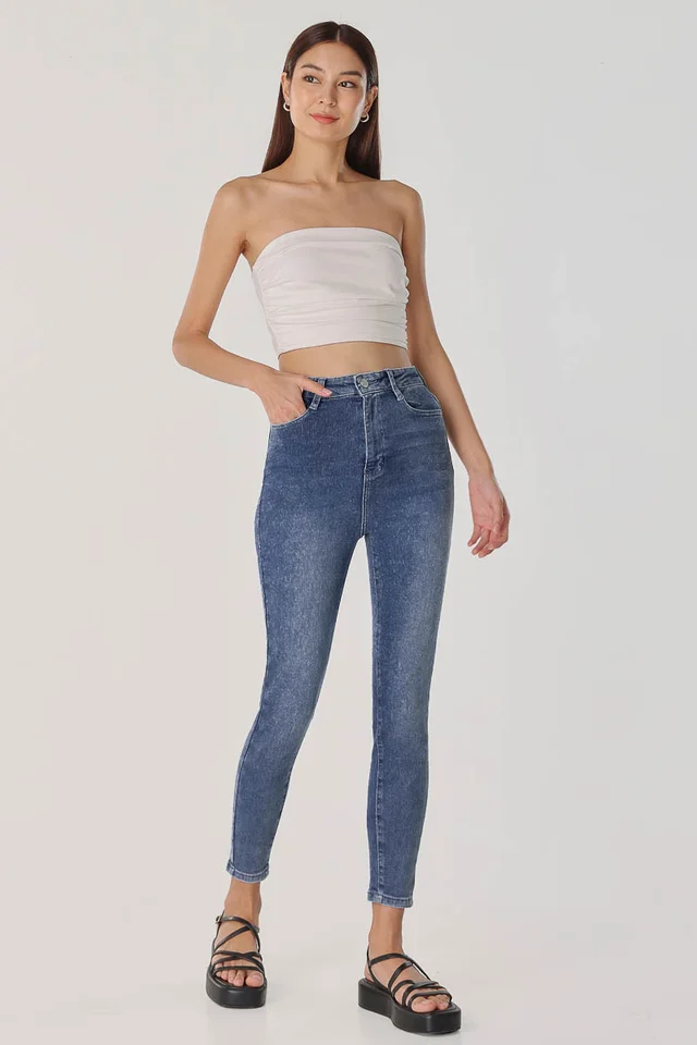 SPICE GIRL SKINNY JEANS - REGULAR (DARK WASHED)
