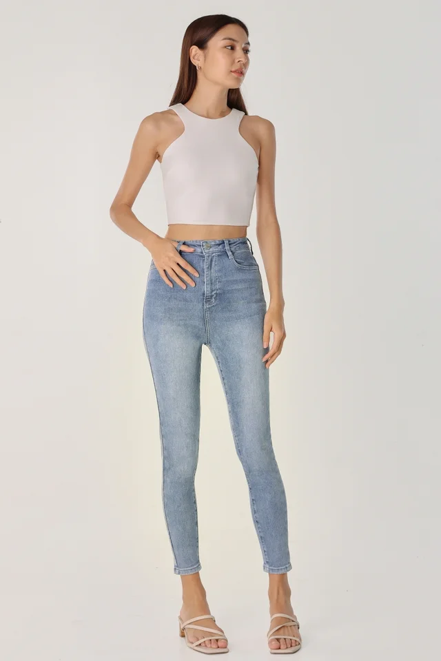 SPICE GIRL SKINNY JEANS - REGULAR (MID WASHED)