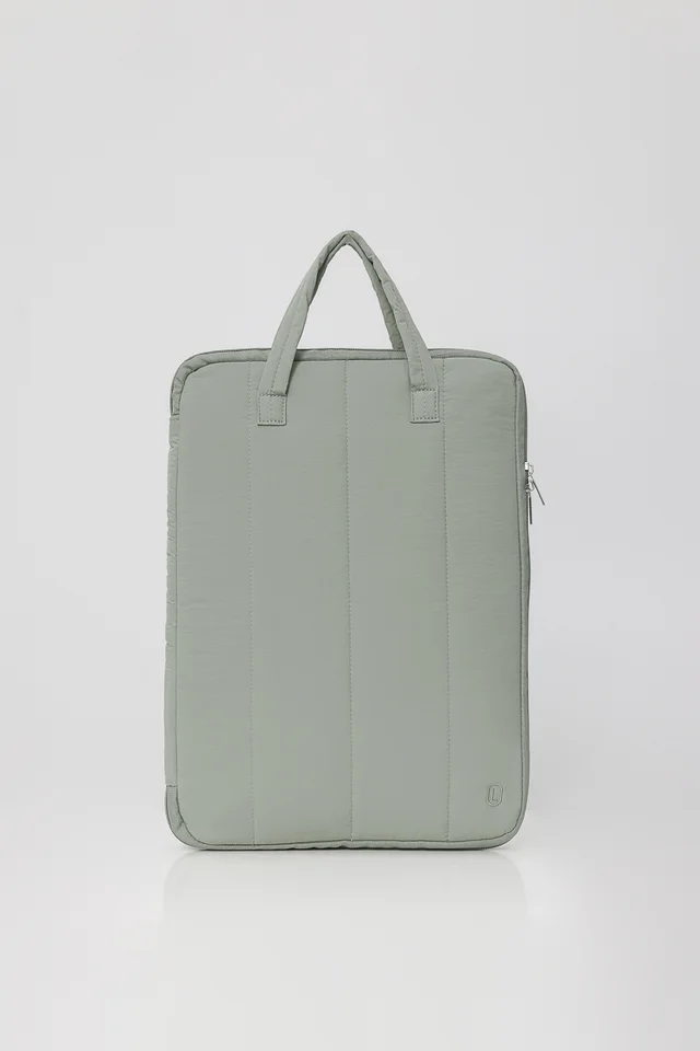 PILLOW LAPTOP COMMUTE BAG (SEA SALT)