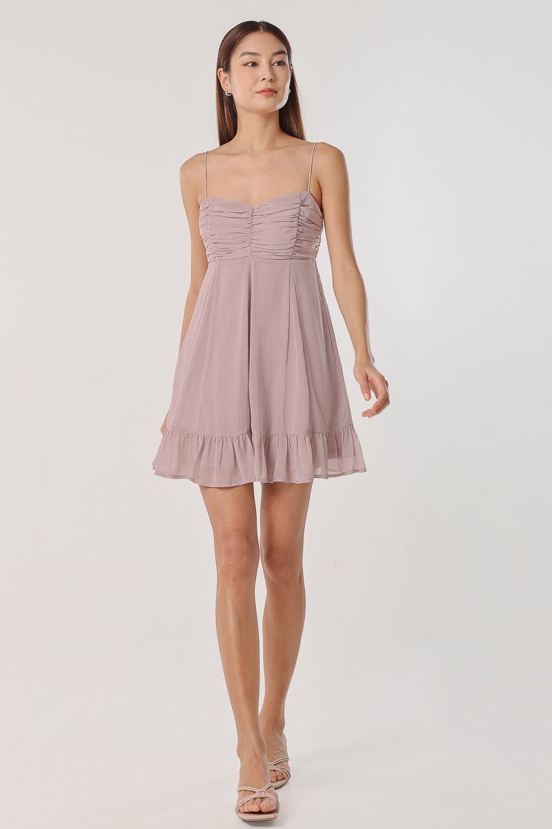 Chiffon deals mini dress