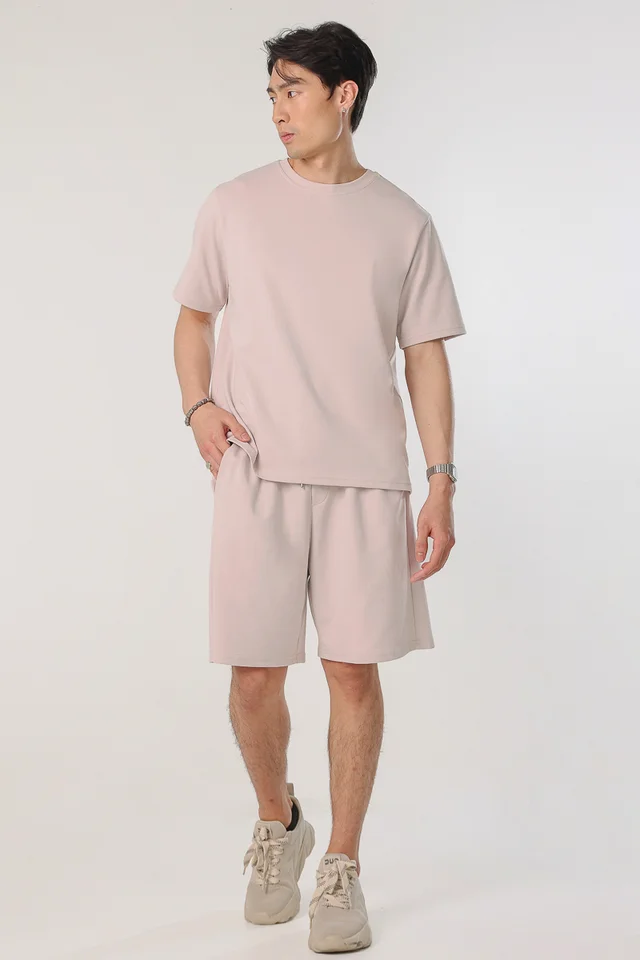 HOMEBODY LOUNGE DRAWSTRING SHORTS (CASHMERE) - MEN