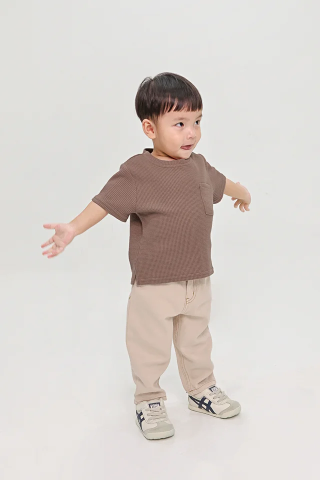 XAVIER DENIM JEANS (ECRU) - MINI BOY 