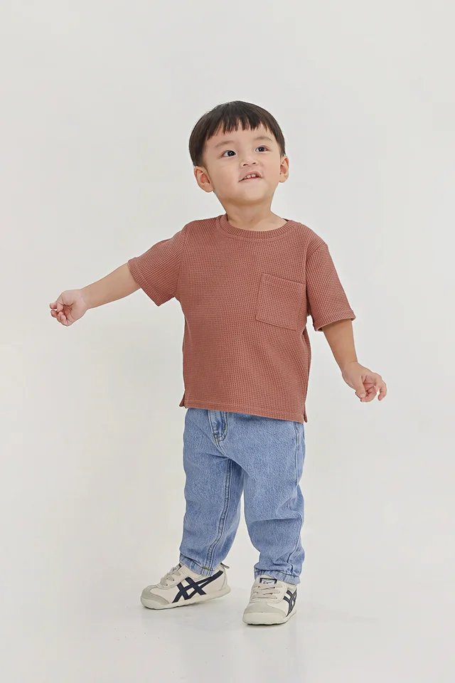 XAVIER DENIM JEANS (MID WASHED) - MINI BOY 