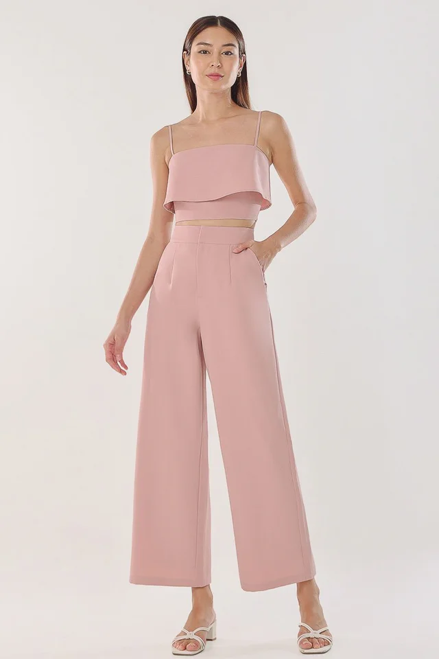 ZOLYN STRAIGHT LEG PANTS (DUSTY PINK)