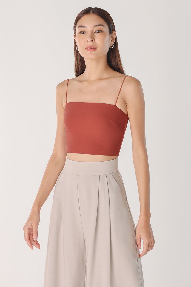 Quilted Cropped Cami