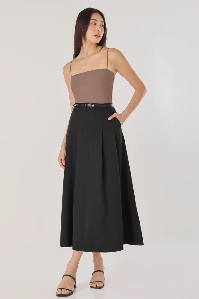 AELLA PADDED CAMI TOP - REGULAR (TOFFEE BROWN)