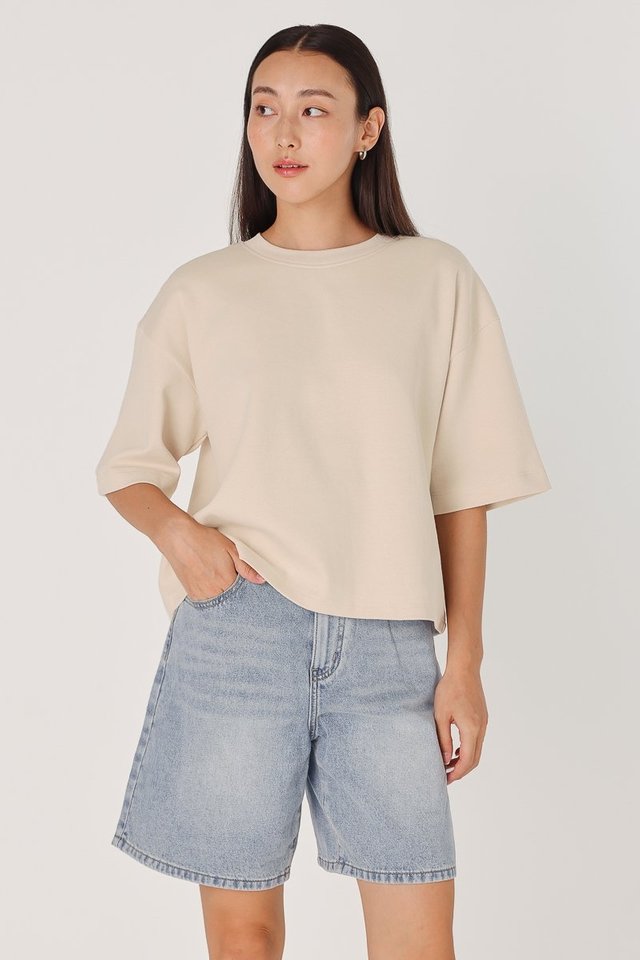 JEVON BOXY TEE (OAT)