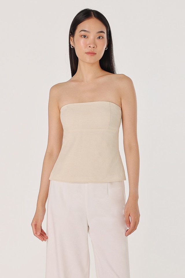 LAYNE PADDED TWO-WAY SIDE SLIT TOP (OAT)