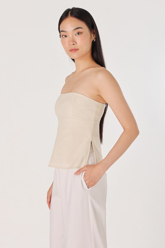 LAYNE PADDED TWO-WAY SIDE SLIT TOP (OAT)