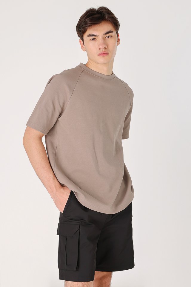 MARC RAGLAN OVERSIZED TEE (TAUPE)