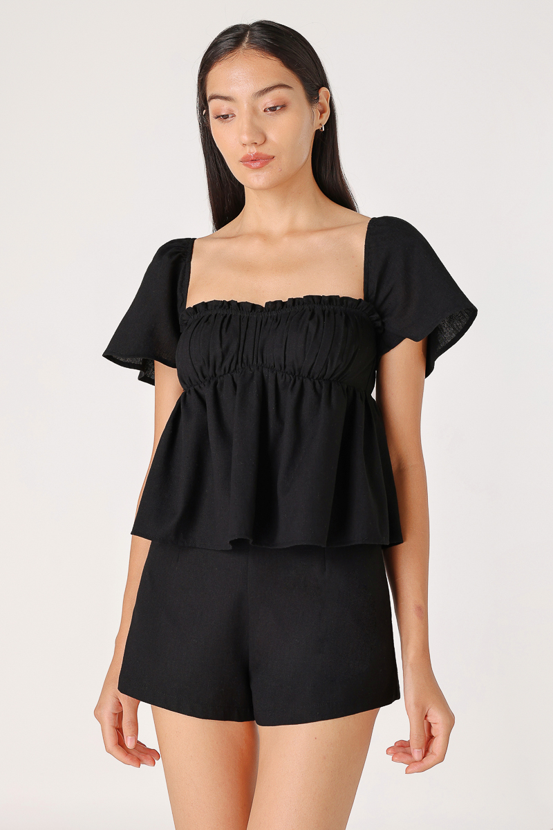 Raina Babydoll Top