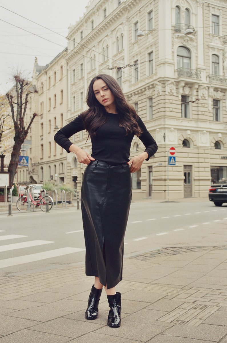 Love fire faux leather mini skirt shop