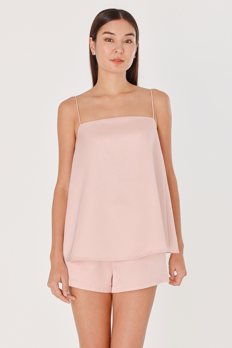 トップス hyeon cami tops T-HOP-D Woman: Cami top with embroidered D patch | Diesel