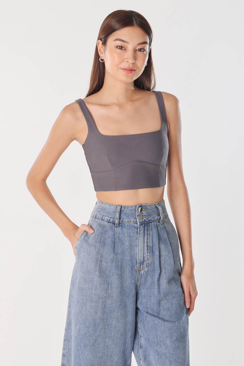 【新品】SOLOV DUALITY RIB TOPS 新品】SOLOV DUALITY RIB TOPS
