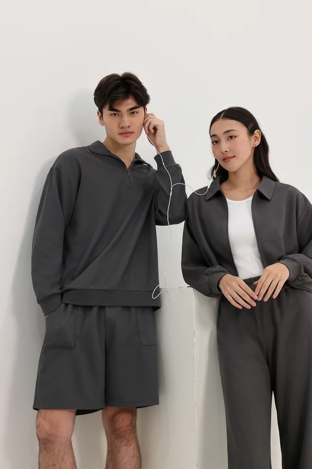 JONAH WAFFLE KNIT LOUNGE SET