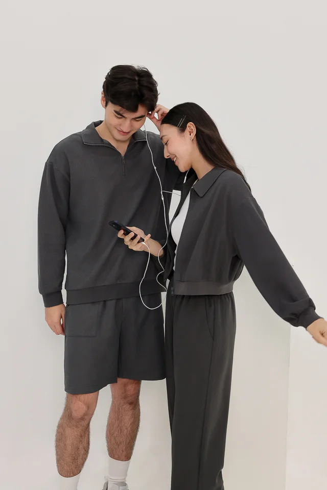 JONAH WAFFLE KNIT LOUNGE SET
