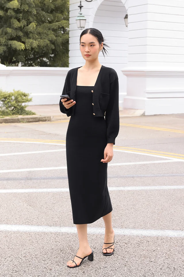 CHRISTA KNIT DRESS SET