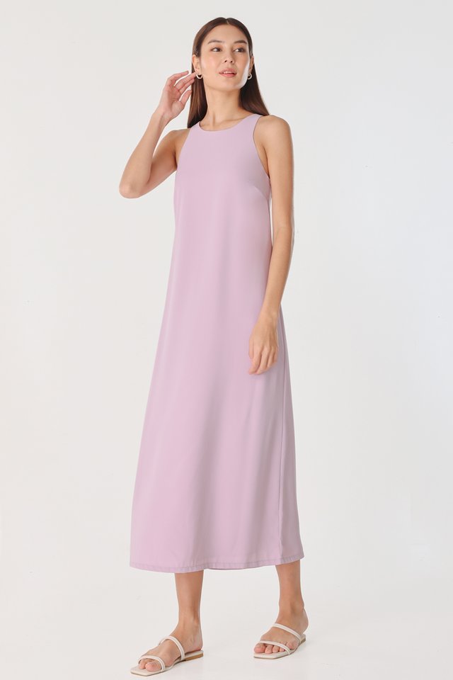 AURELIA RACER LOUNGE MAXI DRESS (LILAC)