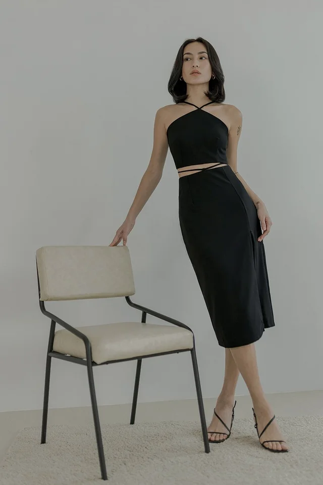 VERON HALTER SKIRT SET