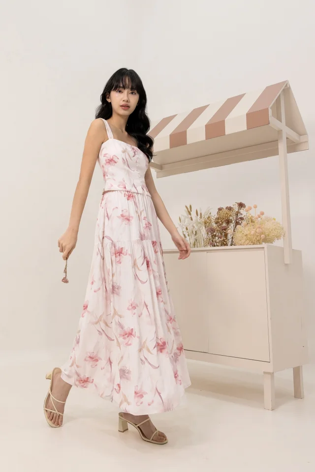 DESTINY RUCHED SKIRT SET