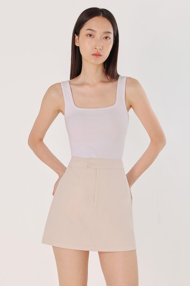 RAELYN BASIC OVERLAP SKORTS (OAT)