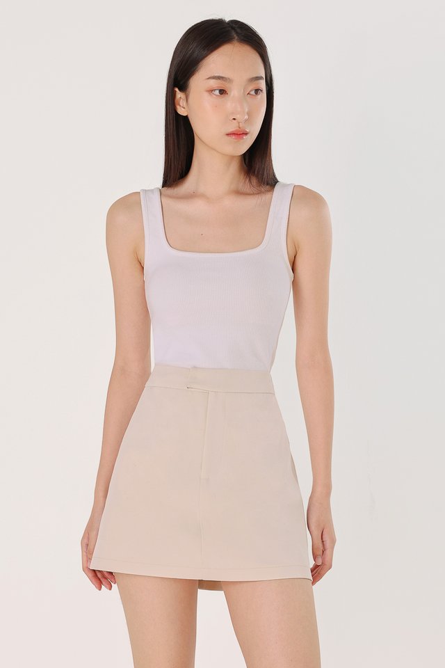 RAELYN BASIC OVERLAP SKORTS (OAT)