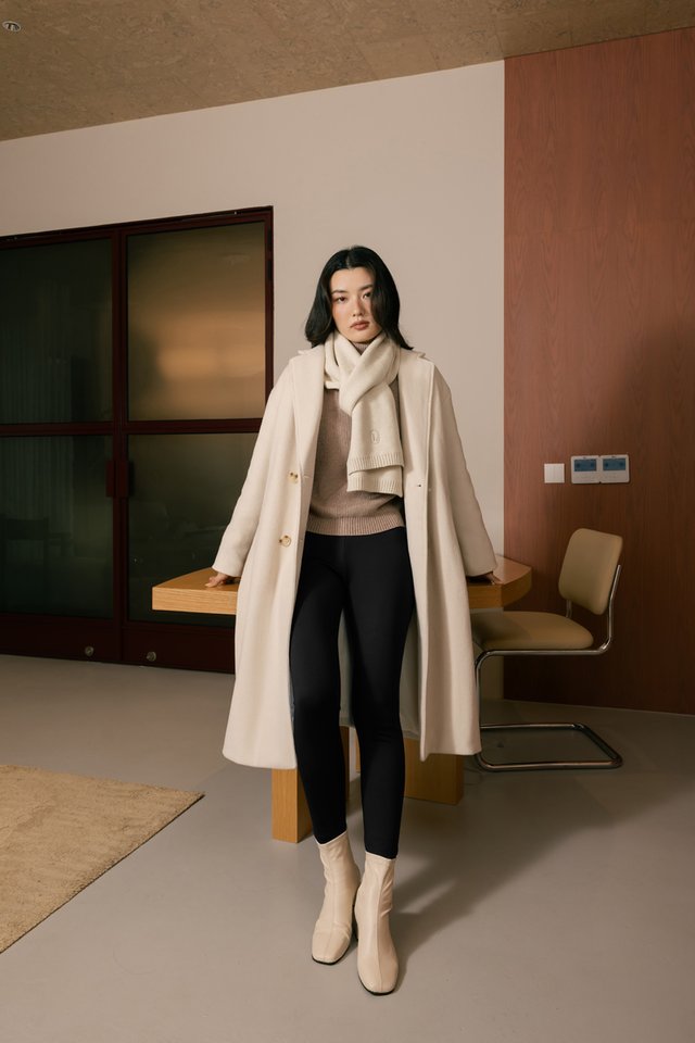 ELYSIA THERMAL FLEECE HIGH WAIST SKINNY LEGGINGS - REGULAR