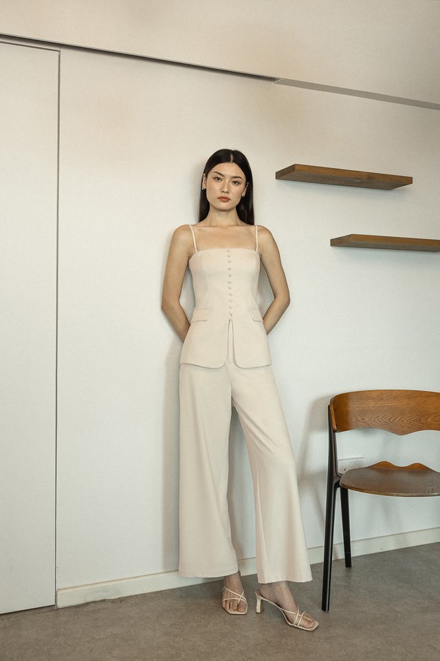ALDA VEST BUSINESS PANTS SET