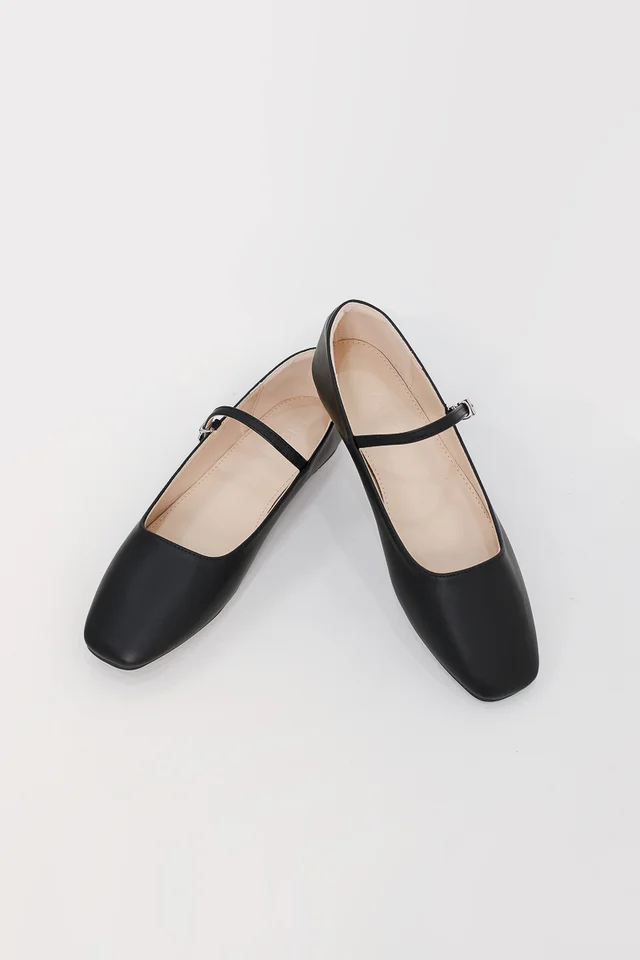 VERA LEATHER MARY JANE (BLACK)