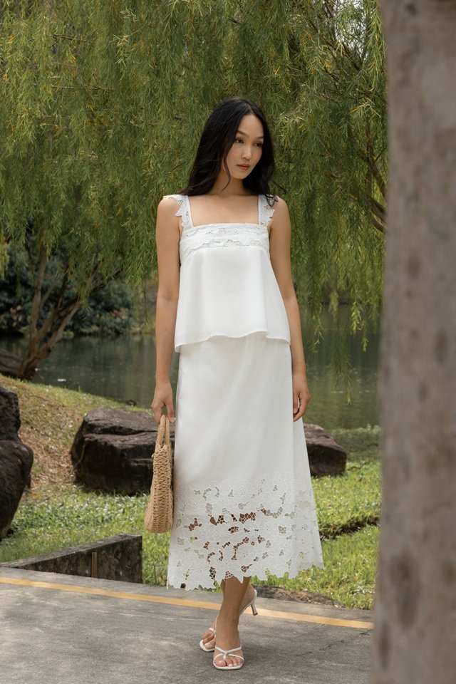 AVALINE BRODERIE EYELET SKIRT SET