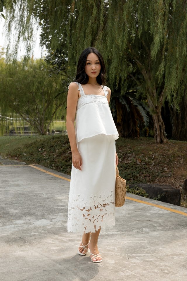 AVALINE BRODERIE EYELET SKIRT SET