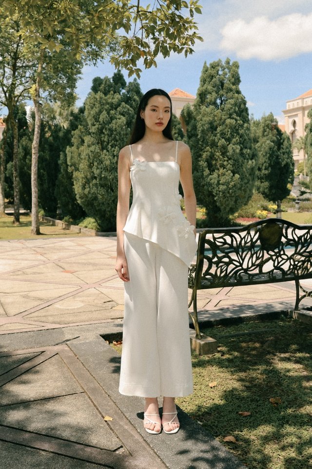 FLORENTINA STRAIGHT LEG BIAS PANTS - REGULAR