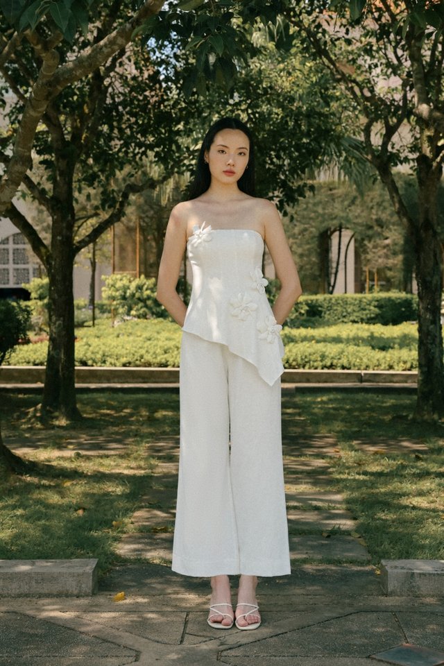 FLORENTINA STRAIGHT LEG BIAS PANTS - REGULAR