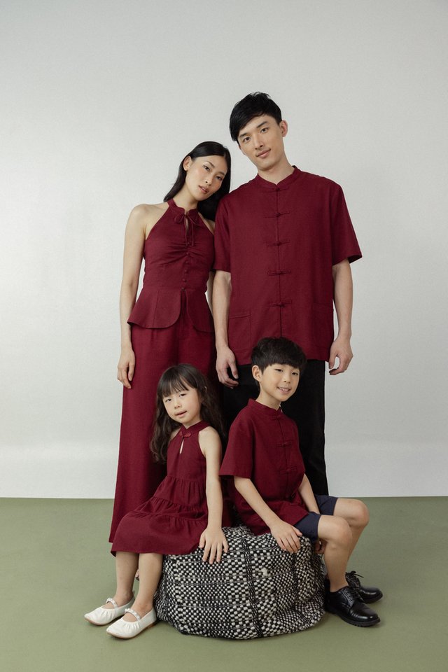 ROMONA LINEN WIDE LEG PANTS - REGULAR