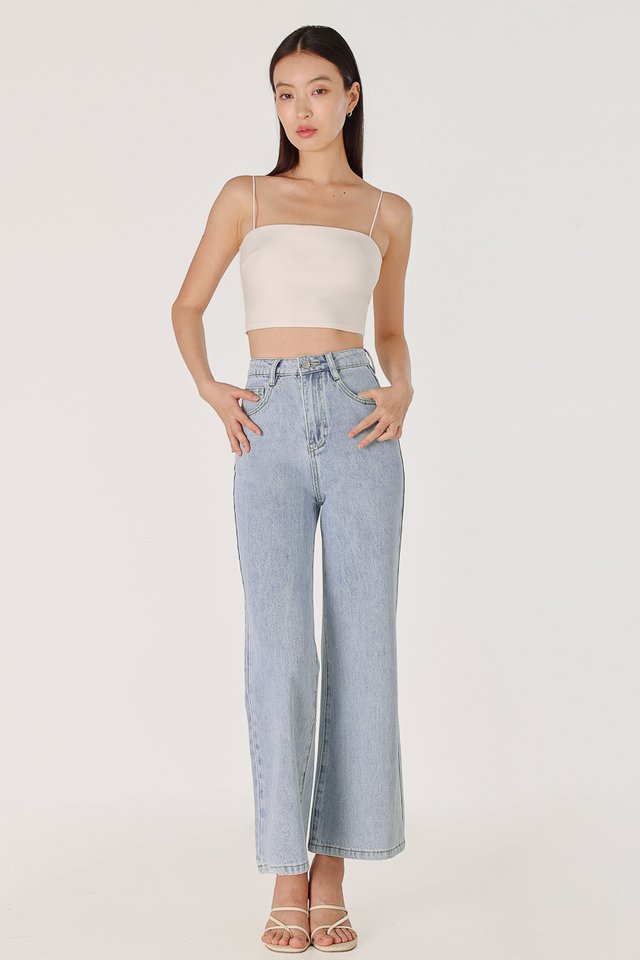 REVOLUTION SLIM FLARED DENIM JEANS - REGULAR (LIGHT WASHED)