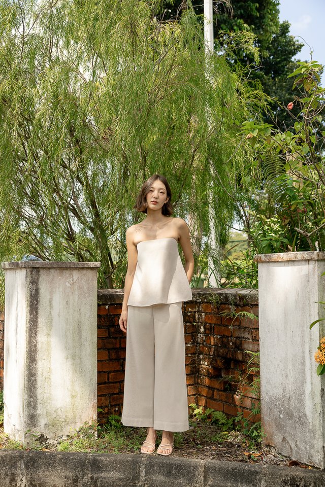 JUDITH LINEN PANTS SET