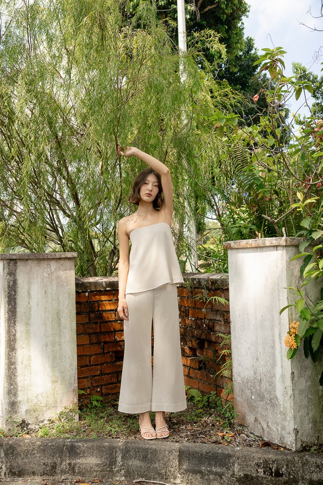 JUDITH LINEN PANTS SET