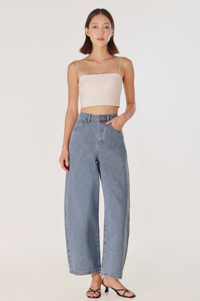 OUTLIER DENIM BARREL JEANS - PETITE