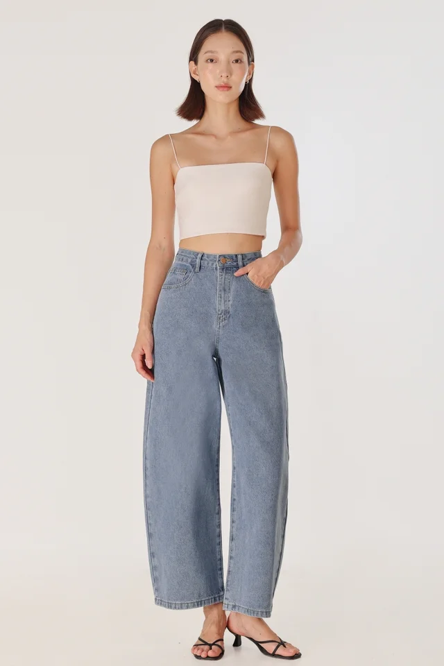 OUTLIER DENIM BARREL JEANS - PETITE