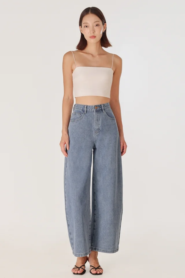OUTLIER DENIM BARREL JEANS - PETITE