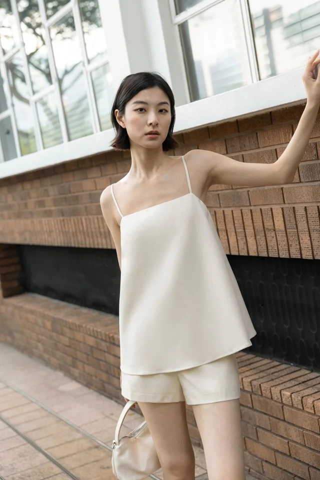 LIVANA PADDED BASIC TUNIC FLARE TOP (OAT)