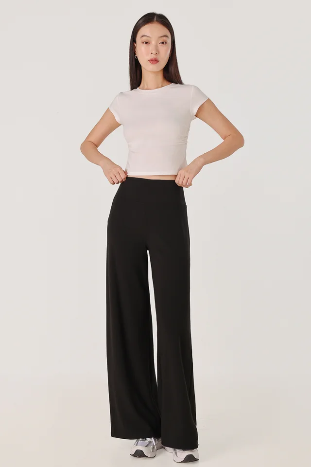 MILLER STRAIGHT LEG LOUNGE JOGGERS - REGULAR (BLACK)