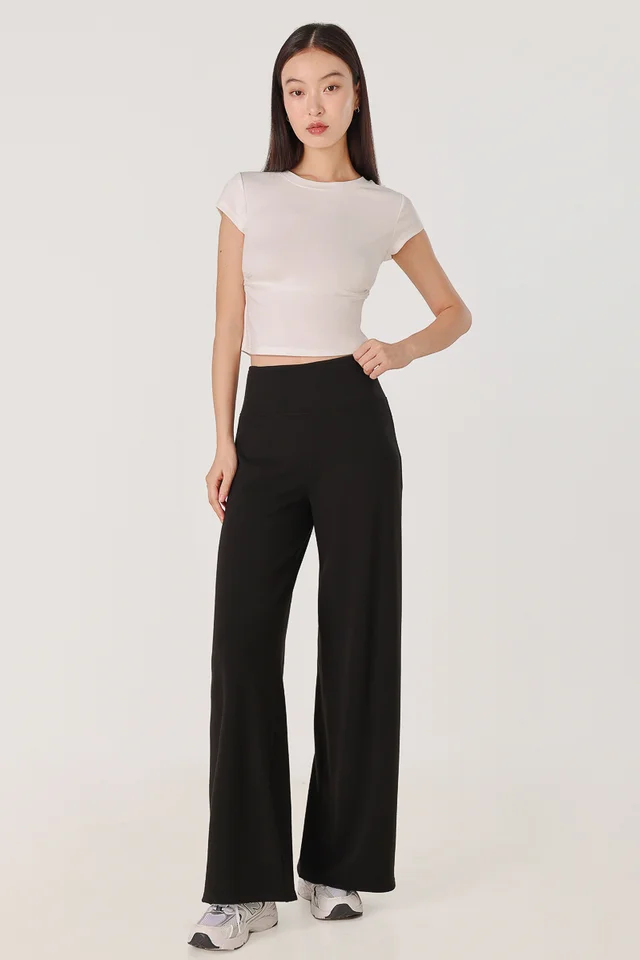 MILLER STRAIGHT LEG LOUNGE JOGGERS - REGULAR (BLACK)