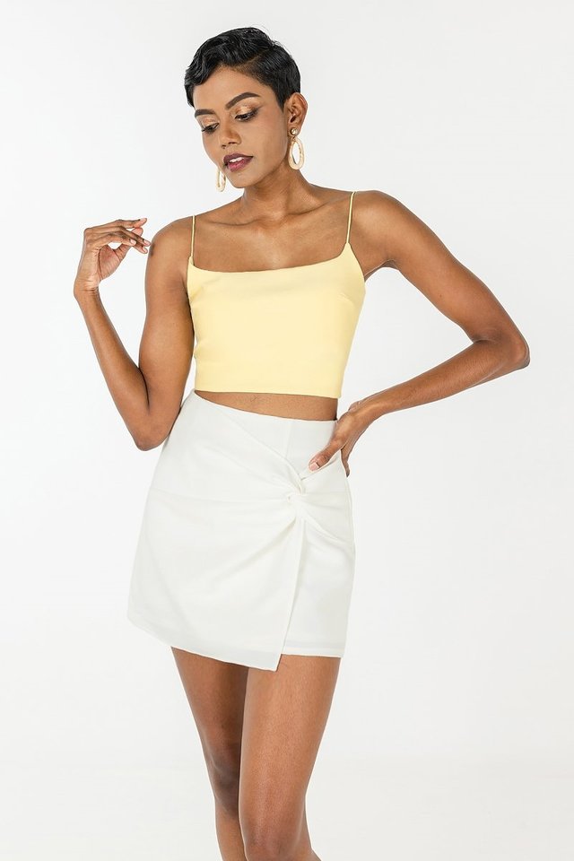 ARIELLE PADDED CAMI TOP #MADEBYLOVET (DAFFODIL)